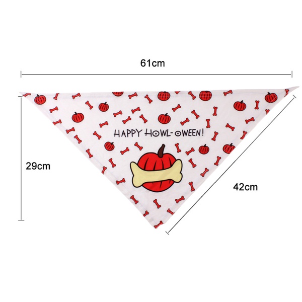 Pet Halloween Bones Triangle